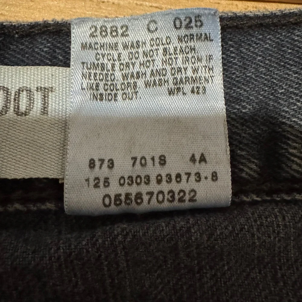 VTG 2003 Levi's 567 Low Loose Bootcut Blue Baggy Skater Jeans 38x30 True Y2K